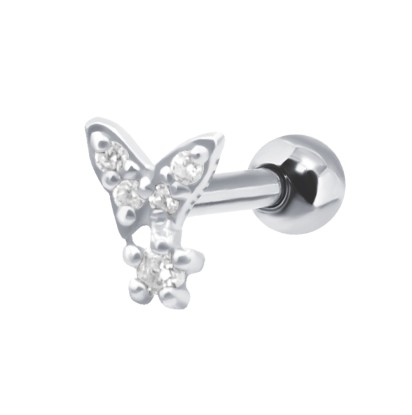 Dangling Butterfly Helix Ear Piercing TIP-3300